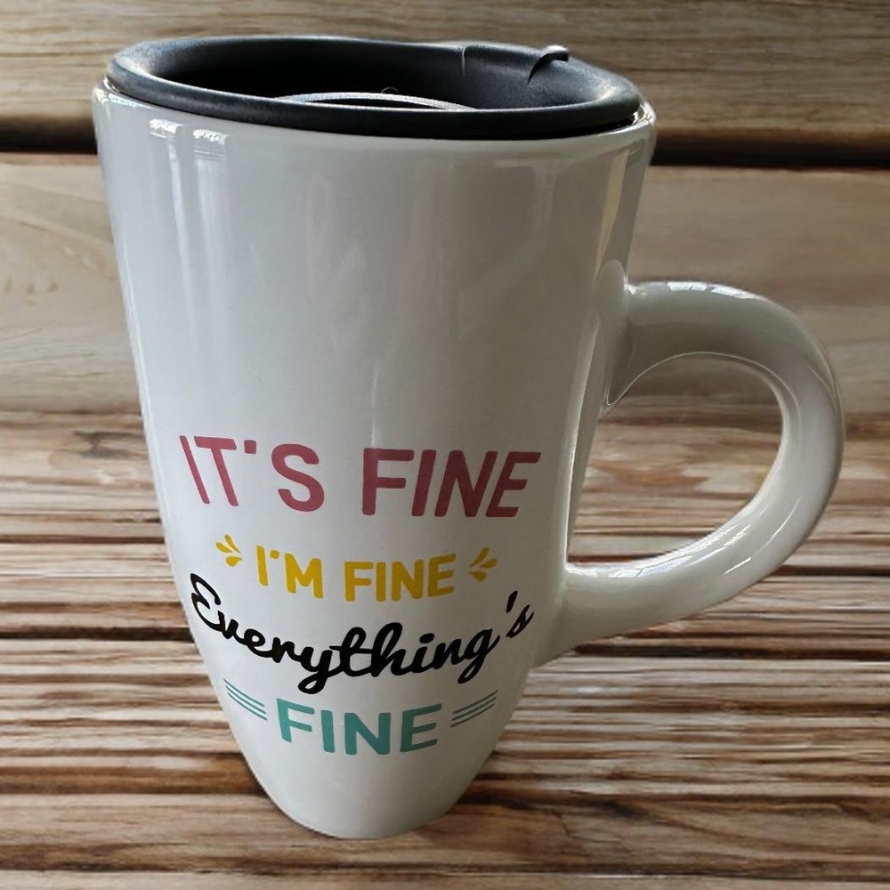 Ceramic Mug with Lid